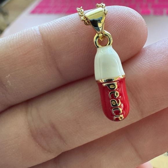 Pill Peace Necklace - Picture 5 of 6
